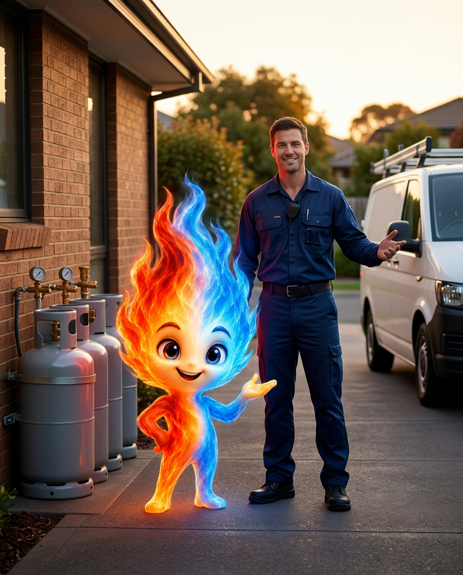 Bringing the Intergaz Flame to life.